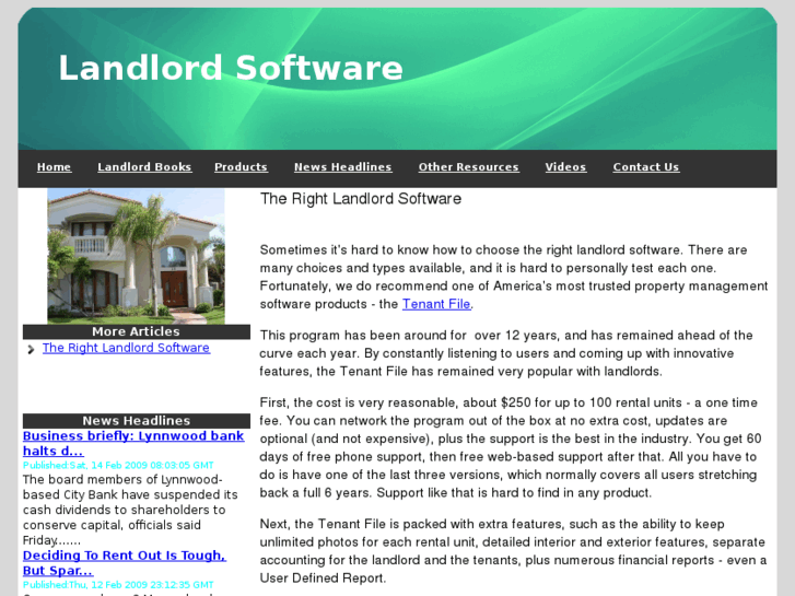 www.landlordsoftware.biz