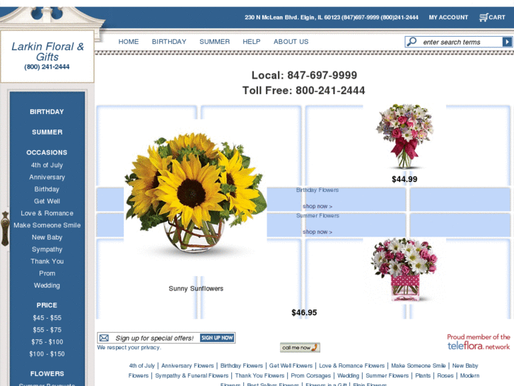 www.larkinflorist.com