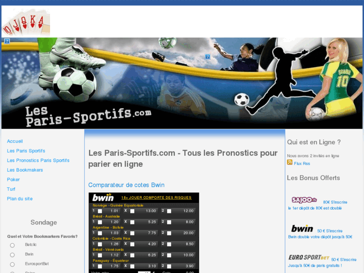 www.lesparis-sportifs.com