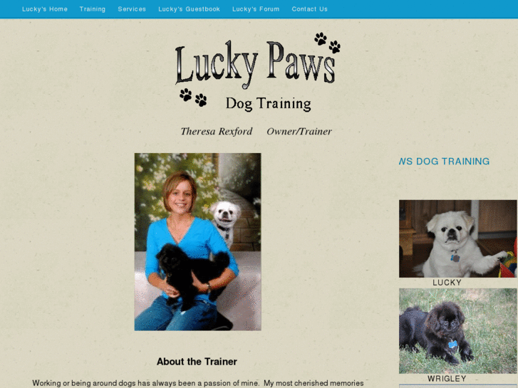 www.luckypawsdogtraining.net