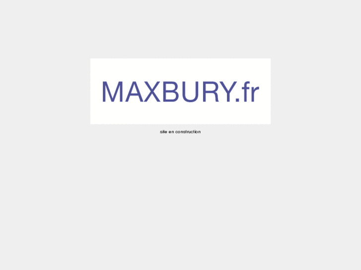 www.maxbury.net