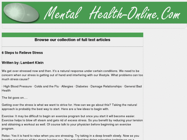 www.mentalhealth-online.com