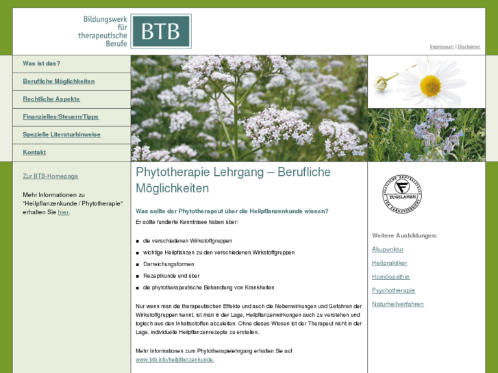 www.phytotherapie-lehrgang.de