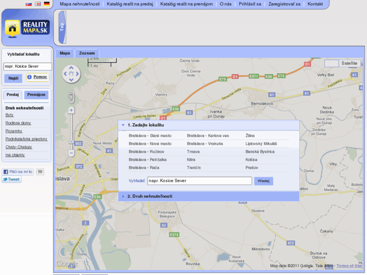 www.realitymapa.sk