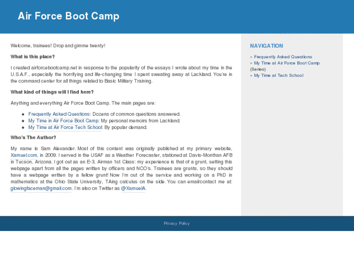 www.airforcebootcamp.net