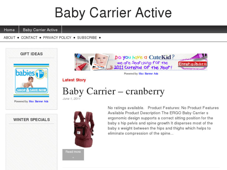 www.babycarrieractive.com