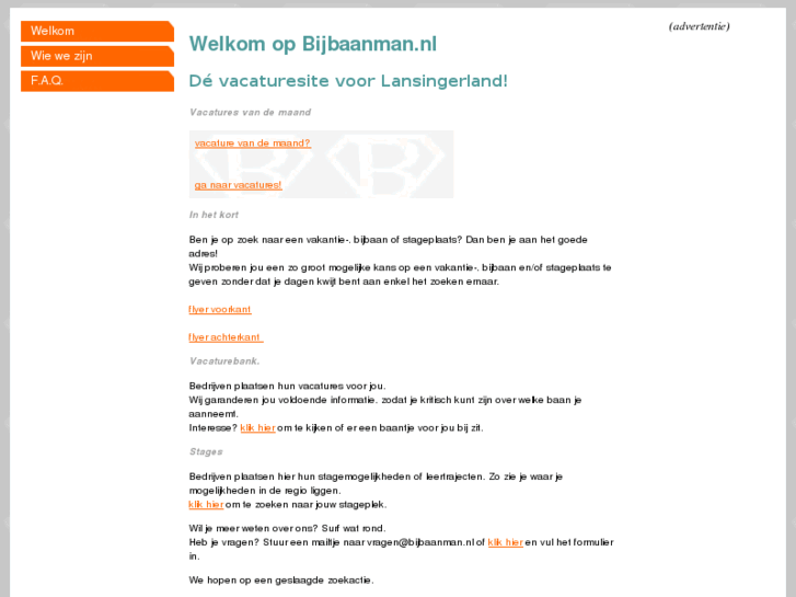 www.bijbaanman.nl