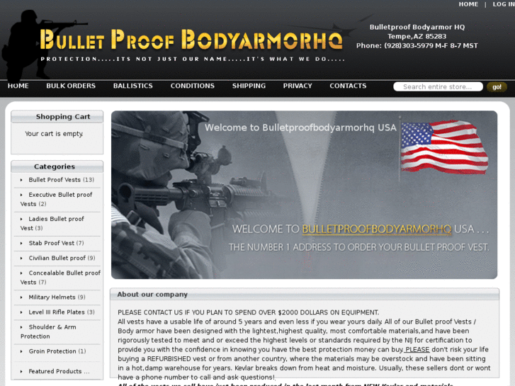 www.bulletproofbodyarmorhq.com