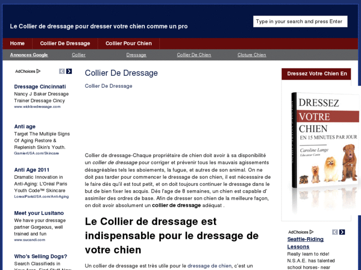 www.collierdedressage.net