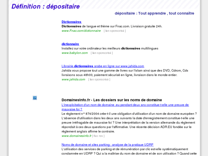 www.depositaire.com