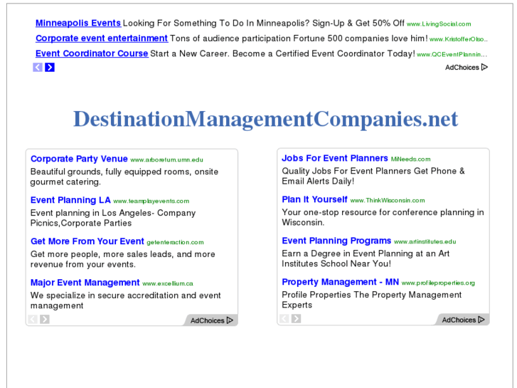 www.destinationmanagementcompanies.net