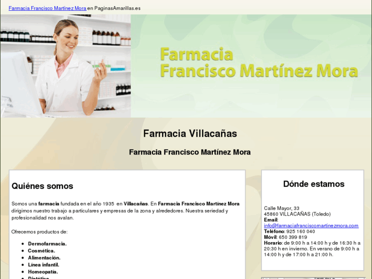 www.farmaciafranciscomartinezmora.com