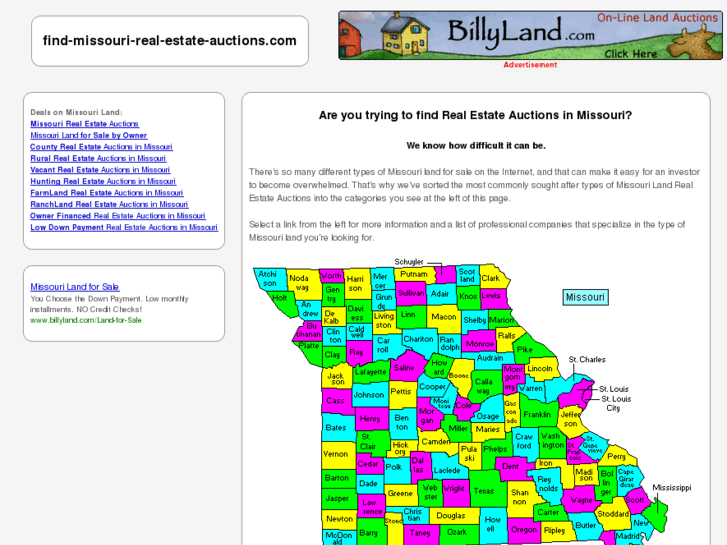 www.find-missouri-real-estate-auctions.com
