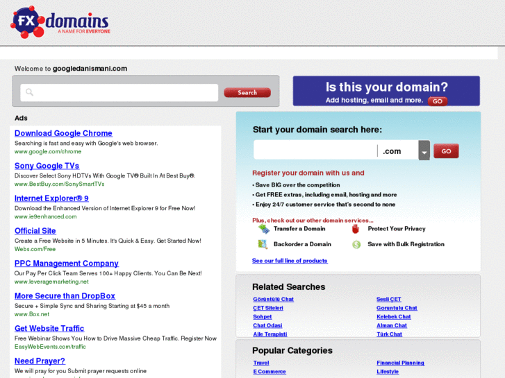 www.googledanismani.com
