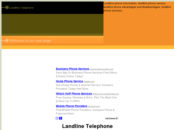 www.landlinetelephone.com