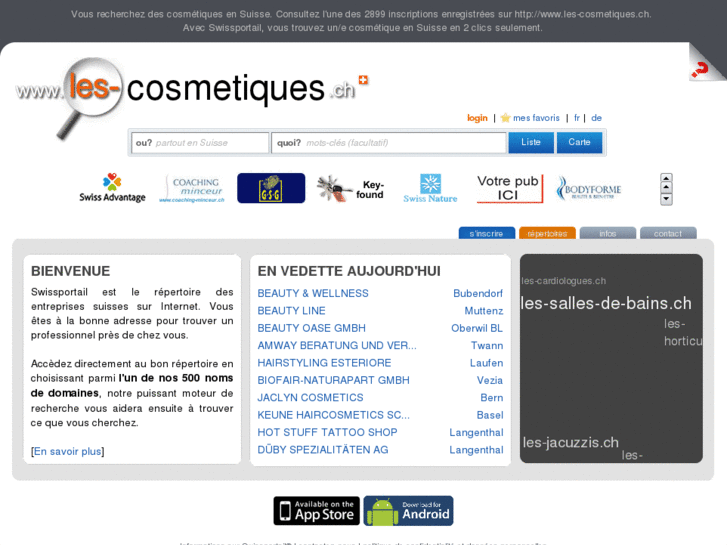 www.les-cosmetiques.ch