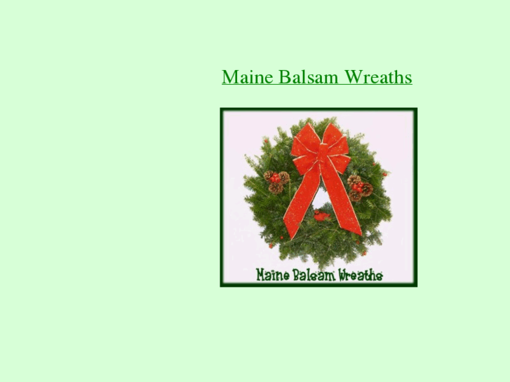 www.mainebalsamwreaths.net