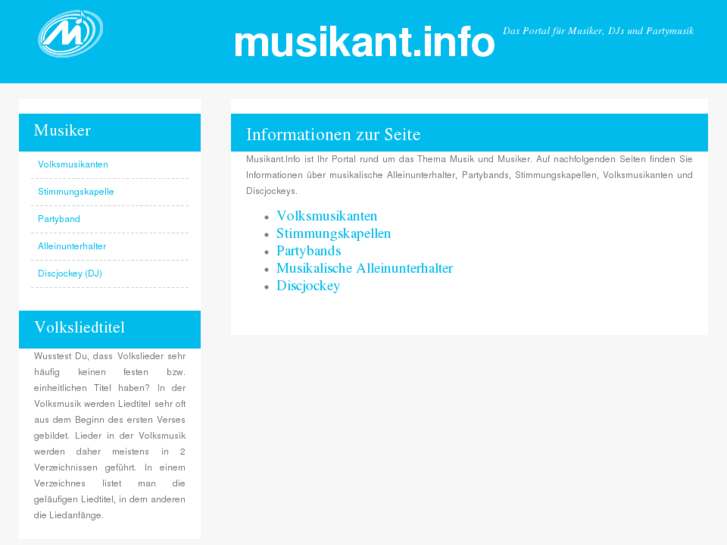 www.musikant.info