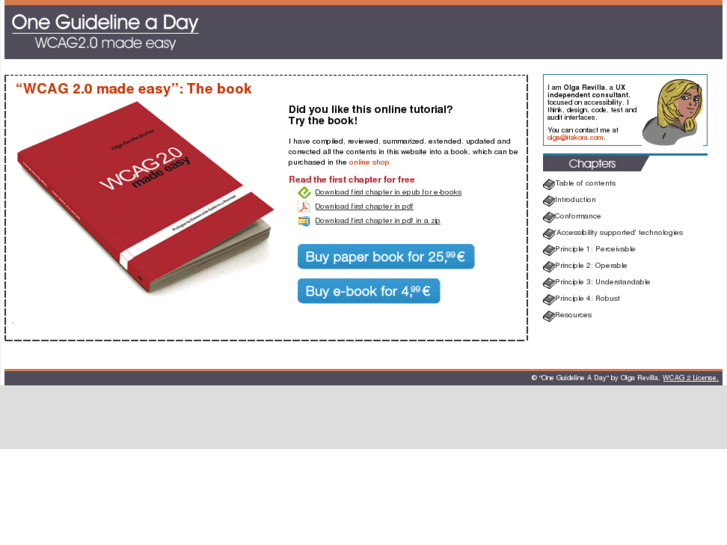 www.oneguidelineaday.com