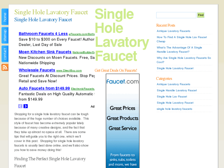 www.singleholelavatoryfaucet.com