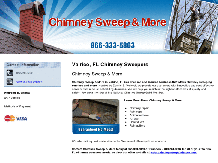 www.achimneysweepandmore.com