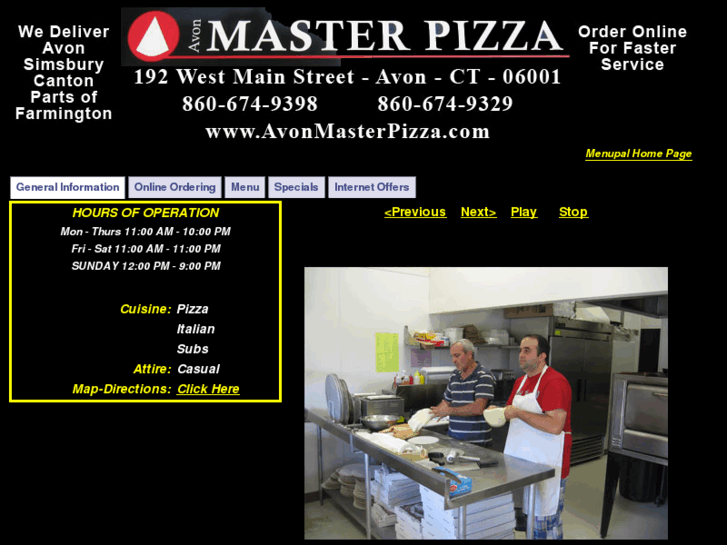 www.avonmasterpizza.com