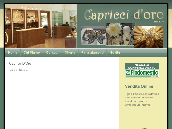 www.capriccidoro.com