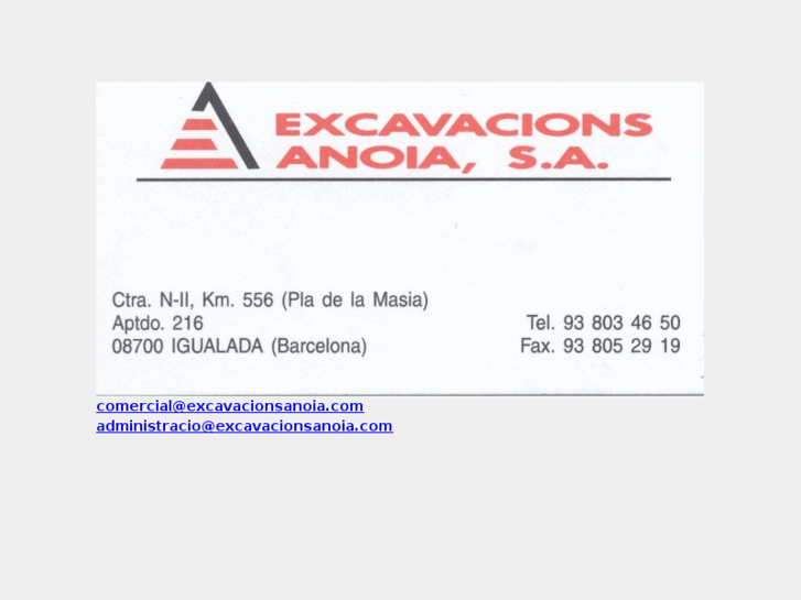 www.excavacionsanoia.com