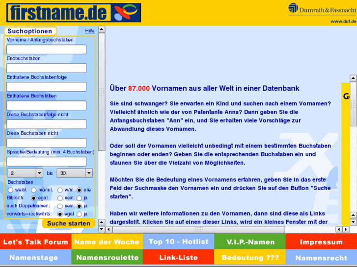 www.firstname.de