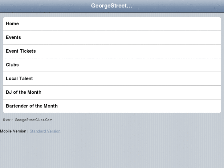 www.georgestreetclubs.com