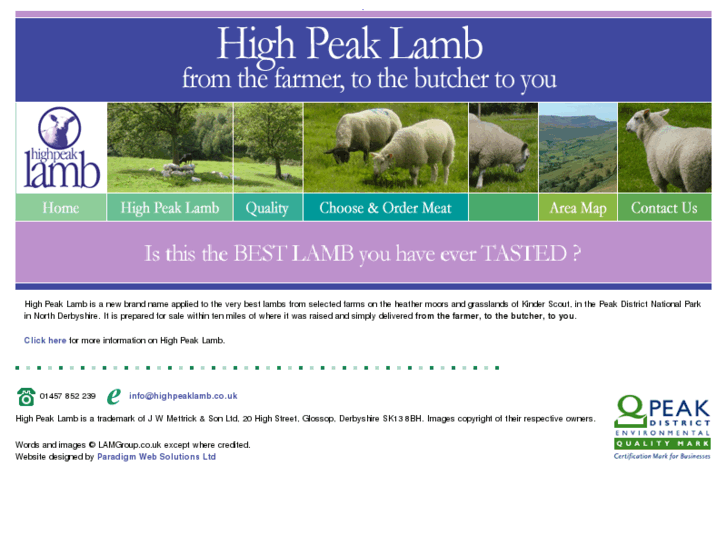 www.highpeaklamb.co.uk