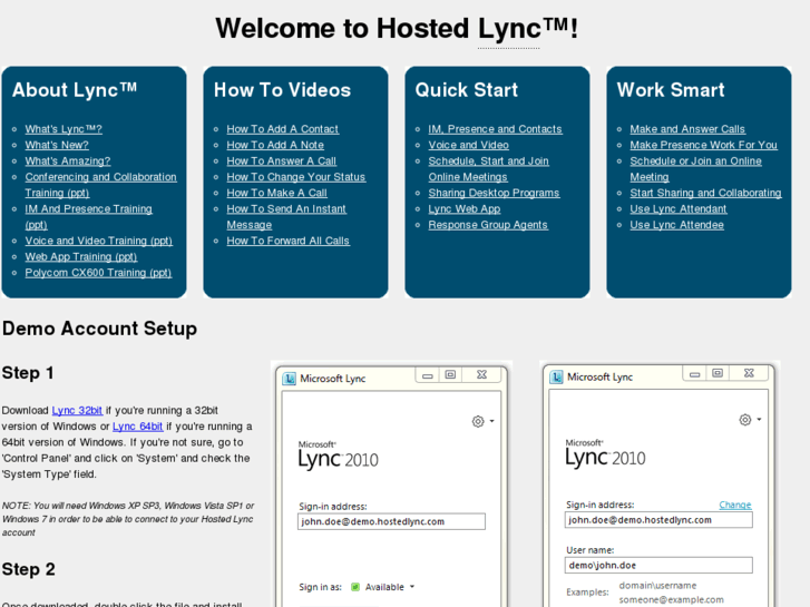www.hostedlync.com