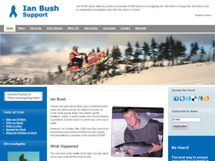 www.ianbushsupport.com