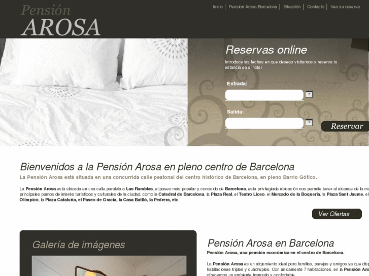 www.pensionarosabarcelona.com