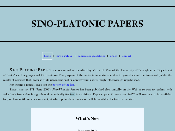 www.sino-platonic.org