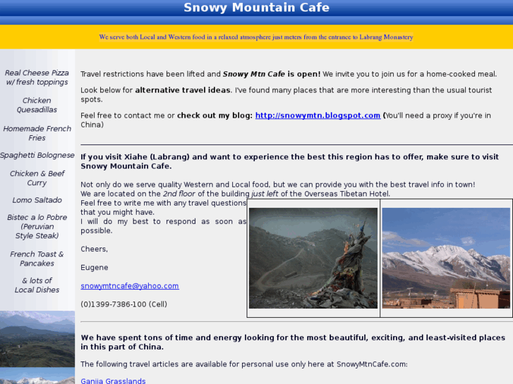 www.snowymtncafe.com