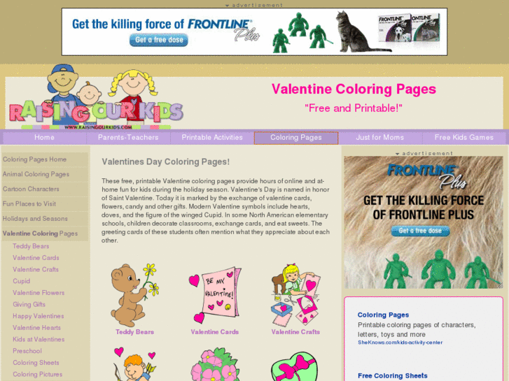 www.valentines-coloring.com