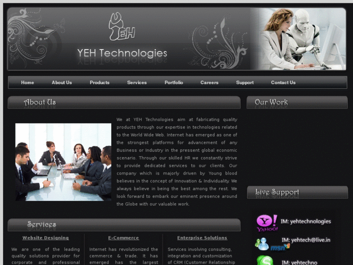 www.yehtechnologies.com