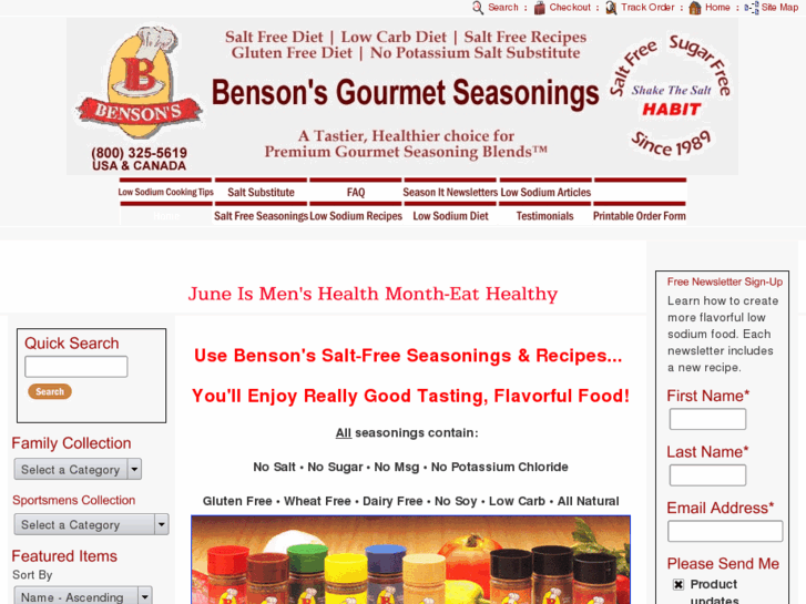 www.bensonsgourmetseasonings.com