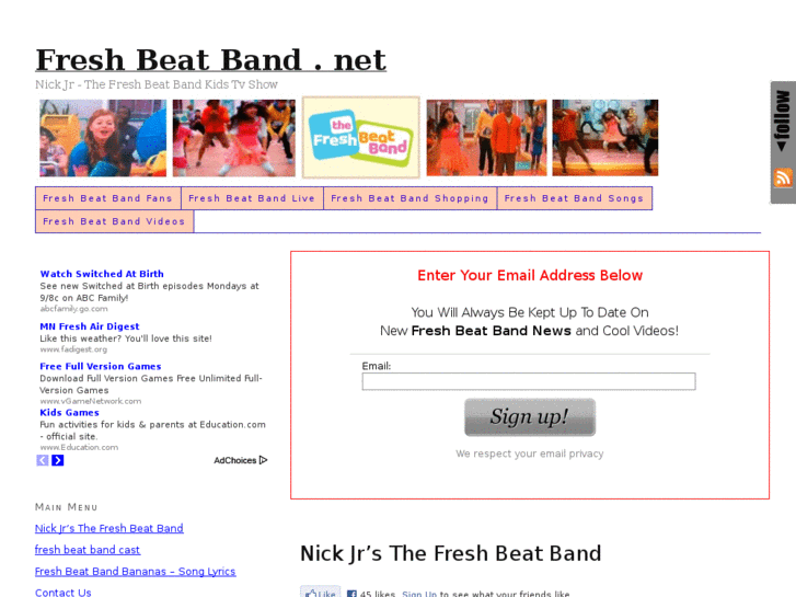 www.freshbeatband.net
