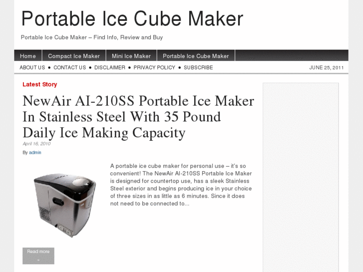 www.portableicecubemaker.net