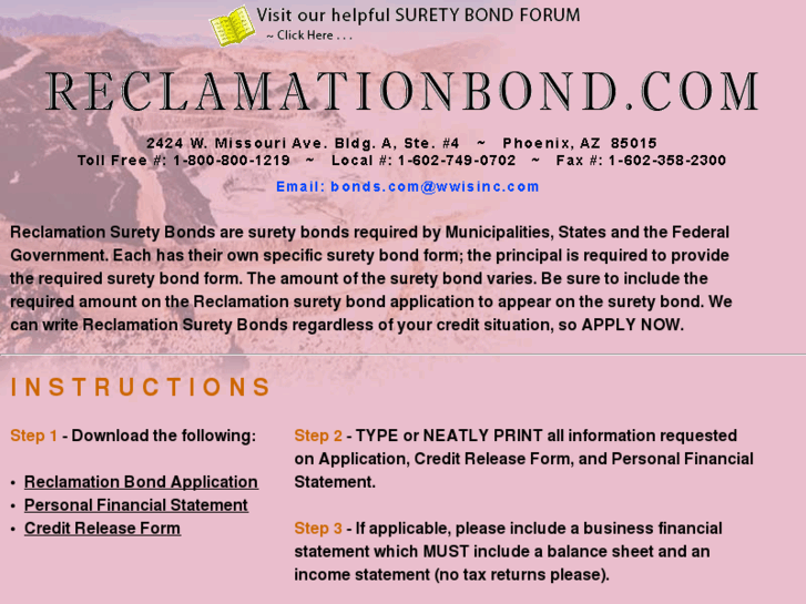 www.reclamationbond.com