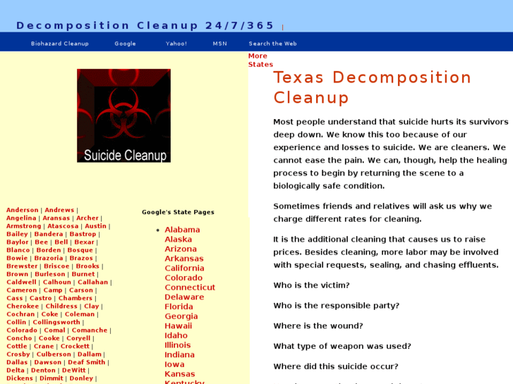 www.texas-suicide-cleanup.info