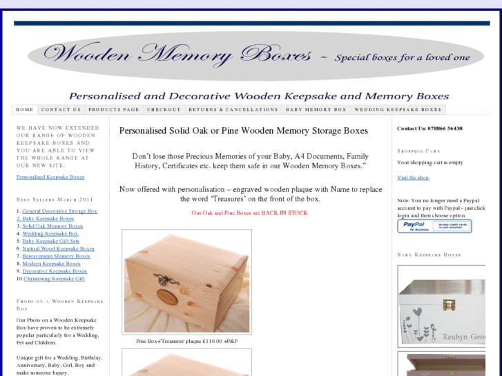 www.woodenmemoryboxes.co.uk