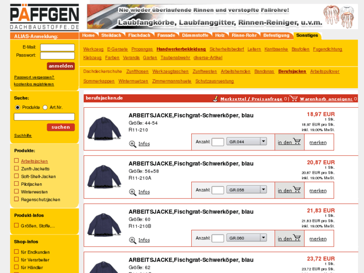 www.arbeitsjacke.net