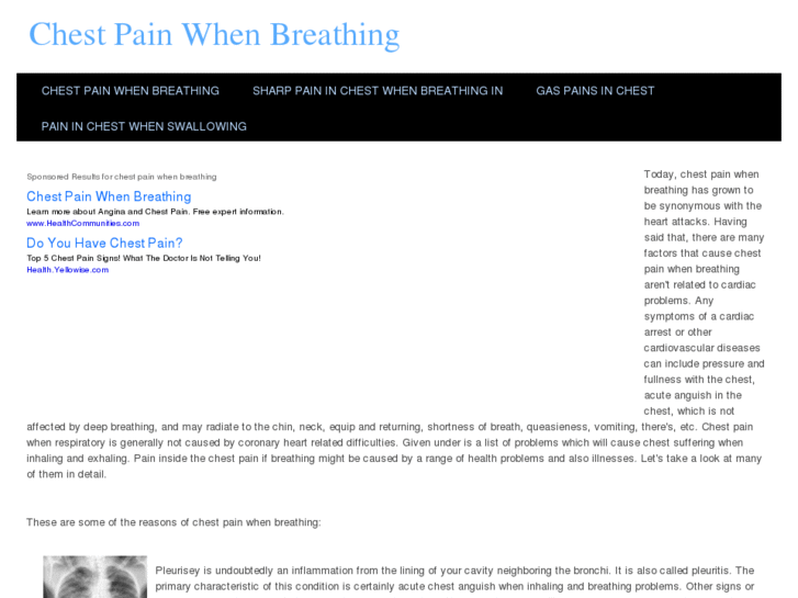 www.chestpainwhenbreathing.com