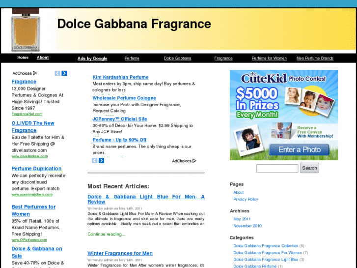 www.dolcegabbanafragrance.org