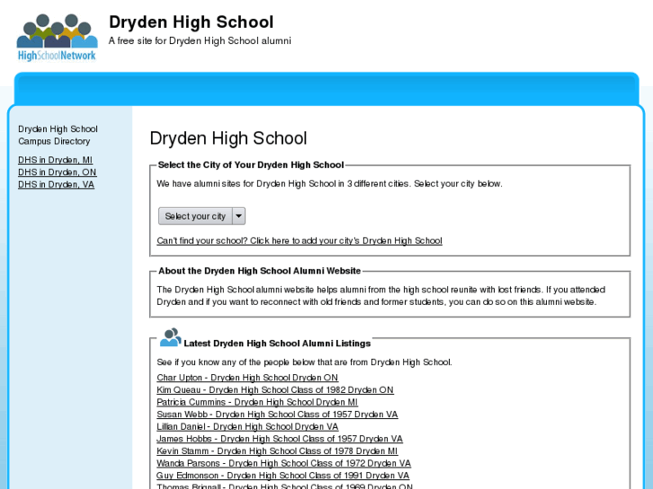 www.drydenhighschool.org