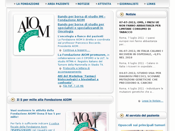 www.fondazioneaiom.it