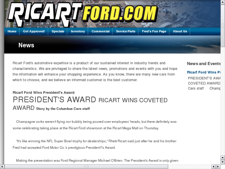 www.fordpresidentaward.com